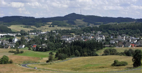 Kelberg vor dem Hochkelberg